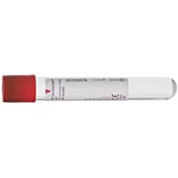 vacutainer vs367896 plástico Suero Tubo- 16 mm de diámetro- 100 mm de largo- rojo (Pack de 100)